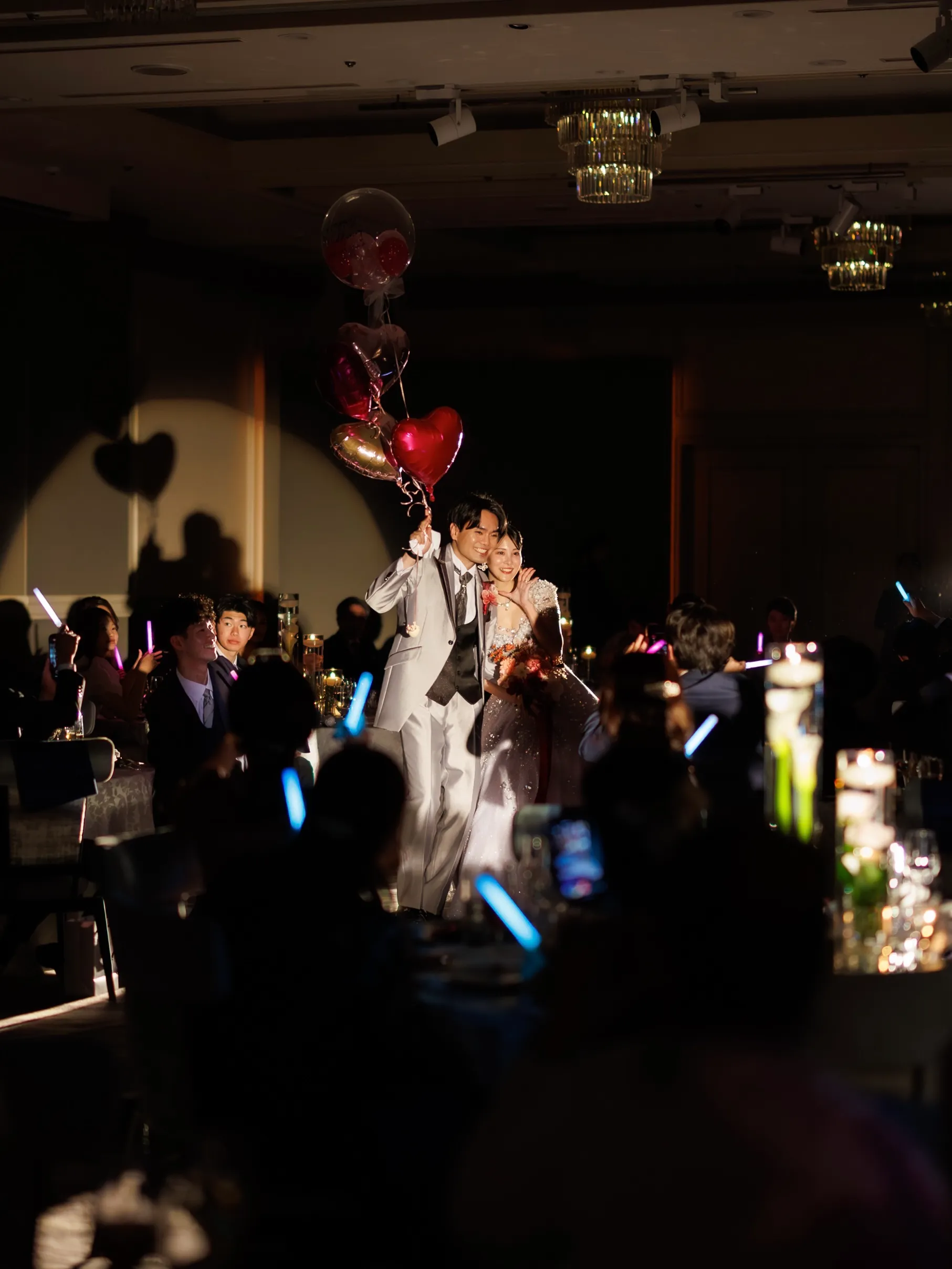 披露宴当日、新郎新婦のお写真②